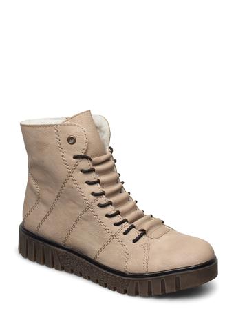 Y3420-60 Shoes Boots Winter Boots Ankle Boot - Flat Beige Rieker