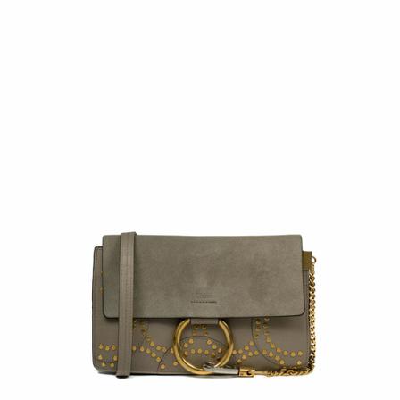 Chloé Pre-owned, Pre-owned Cross Body Bags Beige, Dames, Maat:ONE Size,suede