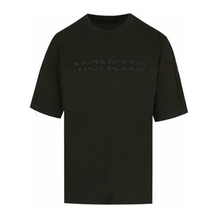 Moncler T-Shirts Sort, Dame
