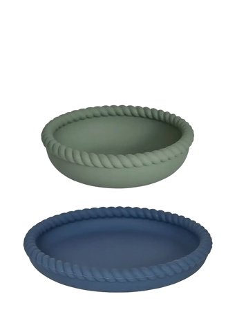 OYOY MINI | Mellow Plate & Bowl | Ø 18 CM