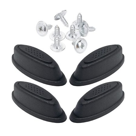 Bagage Bund Side Støtteben Kuffert Ben Pude Premium Udskiftning Spike Ben Bakke Bagage Bund Spike Stativ til alle kufferter