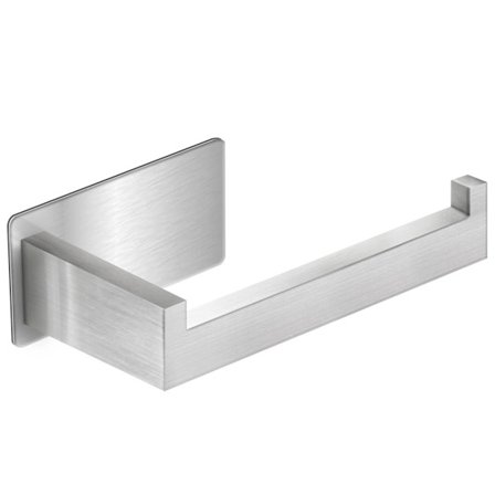 Toiletrulleholder, rulleholder, selvklæbende uden boring, toiletrulleholder, rustfrit stål papirholder, toiletrulleholder