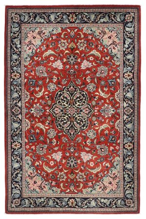 Sarouk Rug Oriental Dark Red/Brown (Wool, Persia)