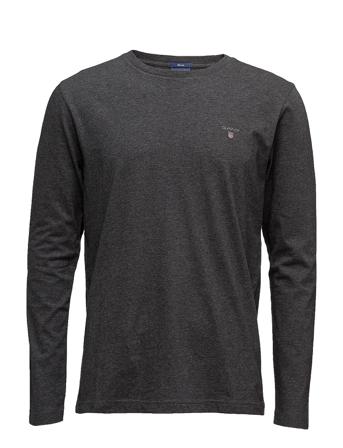 Original Ls T-Shirt T-shirts Long-sleeved Grå GANT