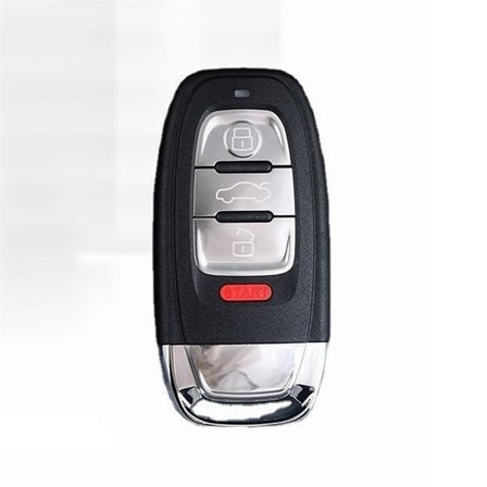 Bilnøkkelskall med 3+1 knapper til Audi A4L A6L A5 Q5 A7