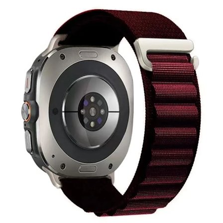 Alpine Nylonarmband kompatibel med Samsung Galaxy Watch 8 44mm 40mm Classic 46mm Bekvämt armband Galaxy Watch Ultra 2025 47mm