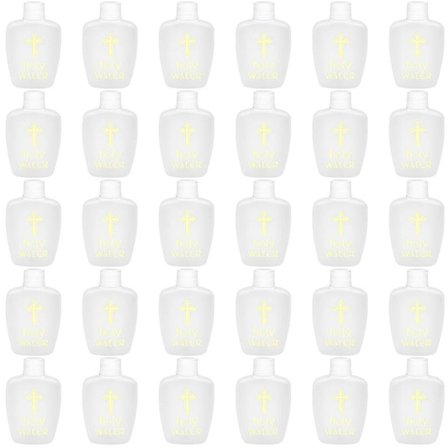 25 st 60 ml Heligt Vattenflaskor Plast Heligt Vattenbehållare Heligt Vatten Tom