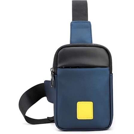 Herr Crossbody Väska Herr Bröstväska Lätt Crossbody Väska Axelväska kompatibel Resor Sport Vandring Cykling Camping Utflykt Sling Bag