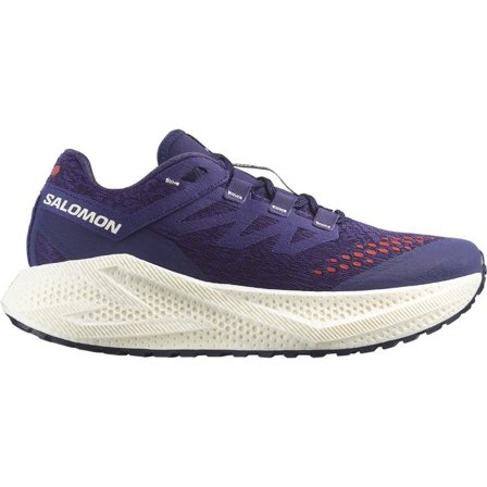 Salomon - Zapatilla de running para grava para hombre Aero Glide 3 Grvl - Astral Aura / Vanilla Ice / Haute Red - 44
