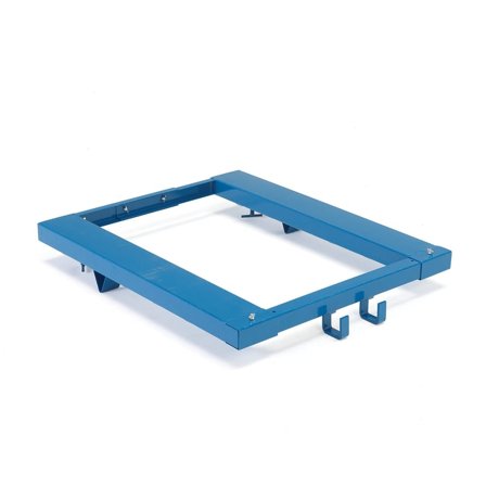 Jäteastian kaadin, 40-400 litraa, 1140x1120 mm