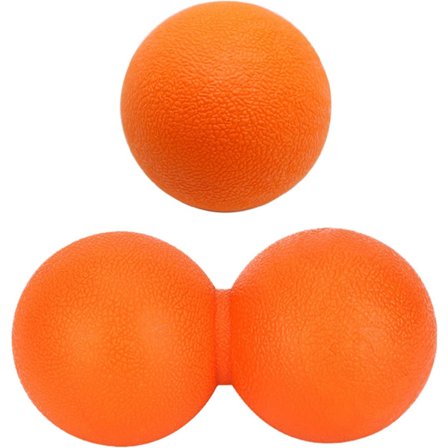 1 set massageboll set, triggerpunkt massageboll, jordnöt