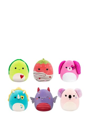 Squishmallows 20 Cm Heart Capsule Asst Cdu Toys Soft Toys Stuffed Animals Multi/patterned Squishmallows