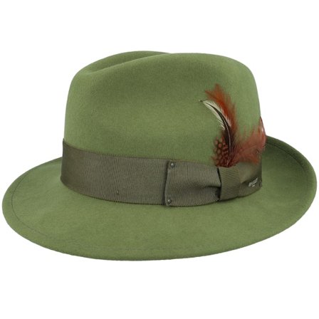 Bailey - Groen trilby Hoed - Blixen Kelp Trilby @ Hatstore