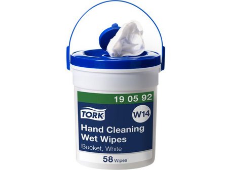 Tork Våtservett Pre W14 hand 58/fp - Lyreco - Städ och hygien - Tvål och hygien - Våtservetter