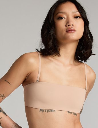 Hunkemöller Smooth Bandeau Bralette - Beige - M