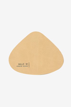 MiLLE W NORDISK DESIGN - Glasunderkop Sea Shell 4-pak - Beige - Bar- & drinkstilbehør - Fra Homeroom