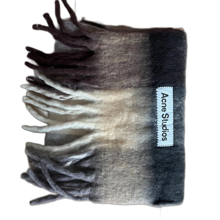 Mjuk halsduk Acne Studios i ull