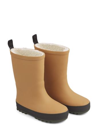 Mason Thermo Rain Boot Shoes Rubberboots High Rubberboots Lined Rubberboots Beige Liewood