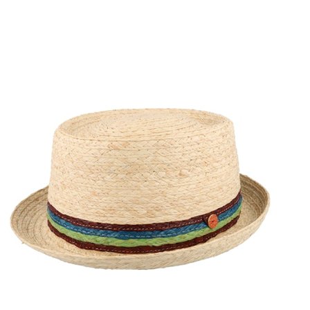 Mayser - Beige straw Hoed - Gareth Raffia Beige Straw Hat @ Hatstore