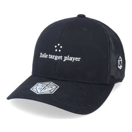 Critiql Hit - Svart trucker Keps - Exile Target Player Black Trucker @ Hatstore