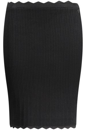 Guess Jeans Gonna Longuette Donna Nero