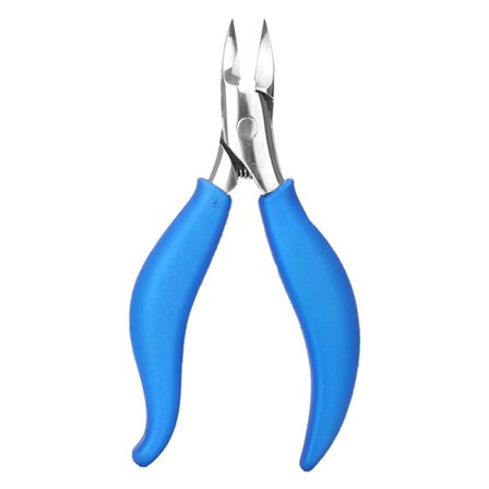 Negletang i rustfrit stål til pedicure (Blå)