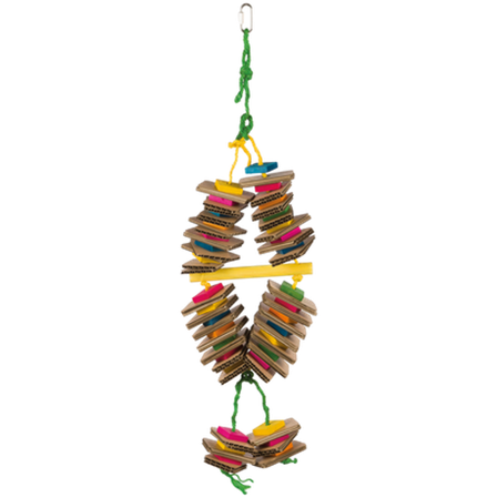 Trixie - Leketøy i tre med papp Mix 18 cm - Smådyr - Leketøy og aktivering - Aktiveringsleker og fôrballer - ZOO.no