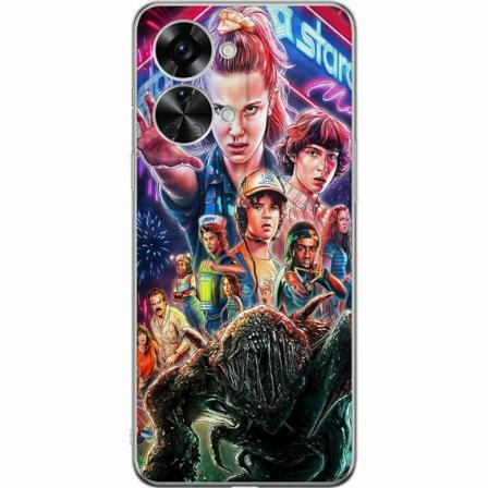Oneplus Nord 2t Genomskinligt Skal Stranger Things