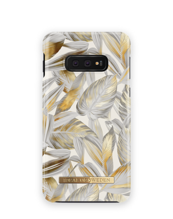 Unisex Hülle, Galaxy S10E Platinum Leaves Handyhülle