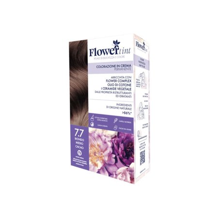 Flowertint Colorazione In Crema Permanente Colore 7,7 Biondo