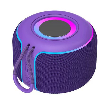 Høykvalitets bærbar mini Bluetooth-høyttaler for trådløse tilkoblinger via USB, TF-kort og AUX