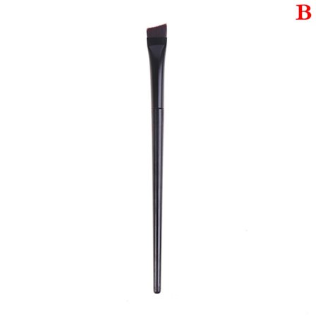 1/2 kpl Kulmakarvojen Muotoilusivellin Eyeliner- ja Kulmakarvasivellin Kannettava Pieni Kulmikas Kulmakarvojen Eyeliner-meikkisivellin Naisille 