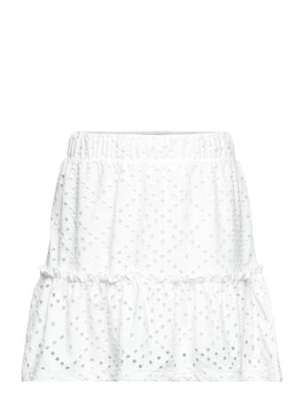 Pkluca Skirt Tw Dresses & Skirts Skirts Short Skirts Hvit Little Pieces*Betinget Tilbud