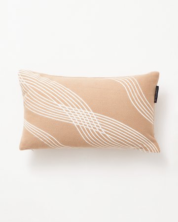 Lexington Wave twill pillow in heavy cotton 30x50