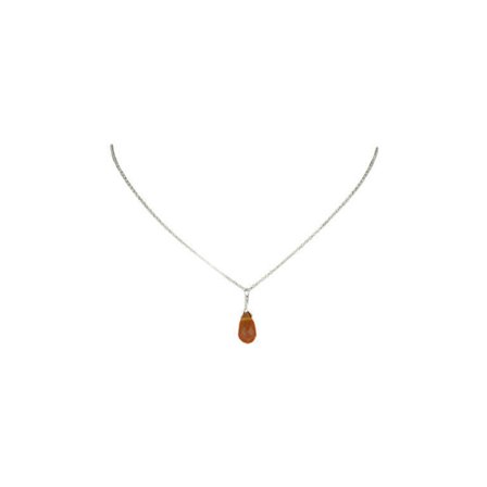 Halsband med månadssten - sardonyx sten - Trej