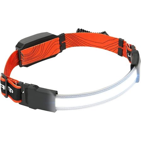 Store Black Friday Tilbud! Pandelampe USB Genopladelig Ultra Lys Bred Stråle COB Pandelampe, 210° Lys Rødt Lys Pandelampe, 3 Lystilstande