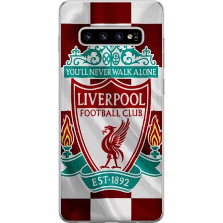 Yhteensopiva Puhelinkuori Samsung Galaxy S10+ Liverpool FC