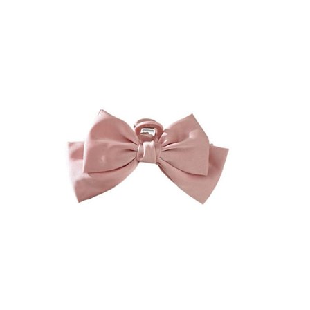 Bowknot Hair Claw Bow Hårklämmor ROSA