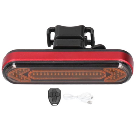 Cykel blinklys USB opladning trådløs fjernlys baglygte mountainbike tilbehør