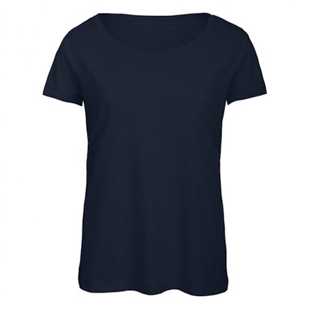 B&C Dam/Damer Favourite Cotton Triblend T-Shirt XS Marinblå