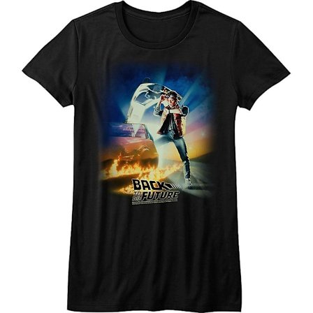 Dam Michael J Fox Back To The Future tröja