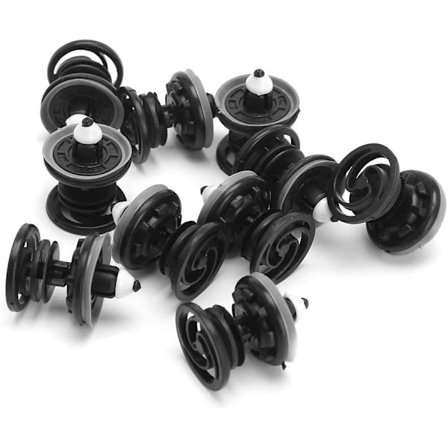 10 stk. festeklips for dørpanel, kompatible med Passat Golf Audi fra