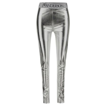 JW Anderson Logo Leggings Grå, Dame