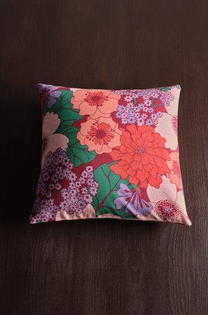 Jotex - Putetrekk 50x50 Cm Oransje/grønn - DANDI - Kjøp Pynteputer & trekk hos Jotex