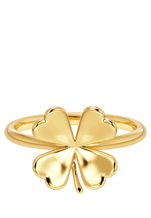 Edblad Lucky Ring Gold Smycken & klockor Dam Guld S 16,8 mm