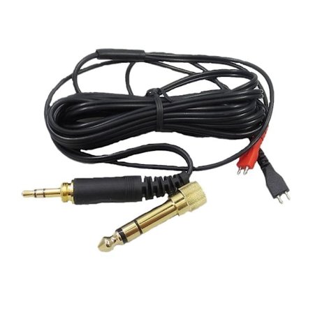 Ersättningsljudkabel för Sennheiser Hd25 Hd25-1 Ii Hd25-c Hd25-13 Hd 25 Hd600 Hd650 Headp