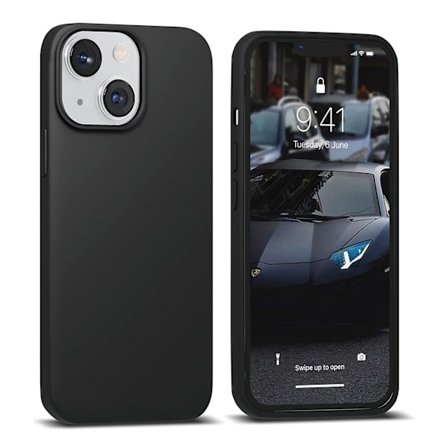 iPhone 14 - Tunt beskyttende silikondeksel LEMAN