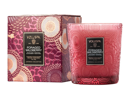 Voluspa Foraged-Wildberry Duftlys Classic 60t