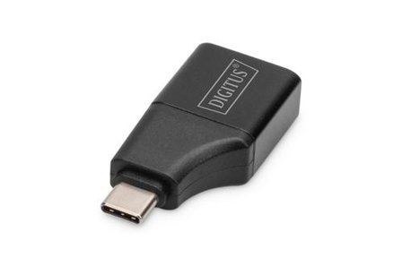 Digitus USB-Type-C-Adapter.USB-C to HDMI Type-A. 4Ka 30HZ 4Ka 30Hz. aluminum - housing. black
