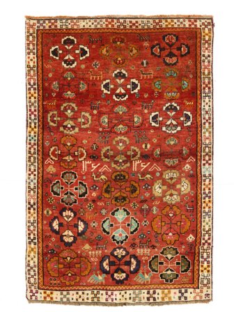 Qashqai Rug 102X156 Wool